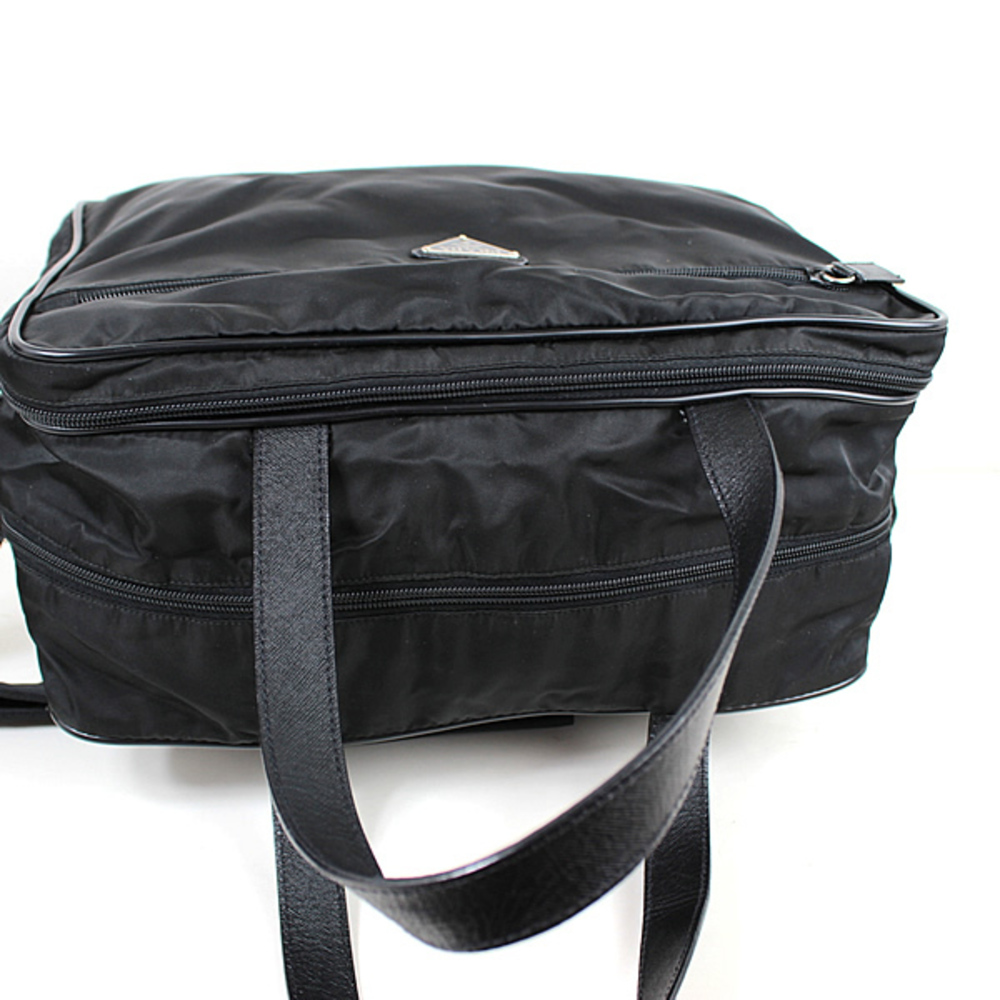 Prada Briefcase Document Bag Shoulder Crossbody B… - image 5